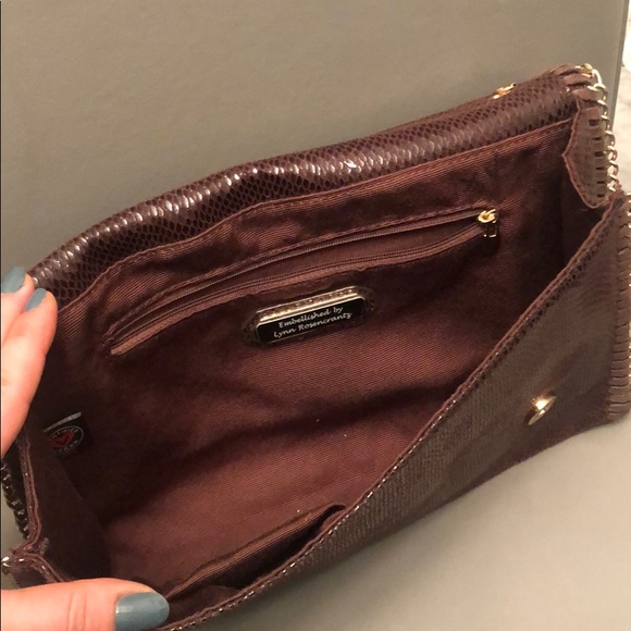 Lynn Rosencrantz vegan clutch with gemstones - Picture 6 of 8